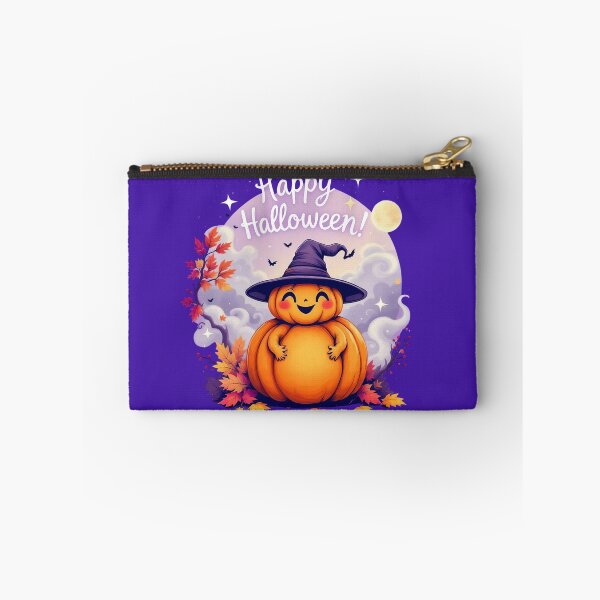 Item preview, Happy Halloween Pregnant Pumpkin Witch Hat Print, Spooky Maternity T-shirt, Baby Shower Digital Art designed and sold by TheGaliyaStudio.