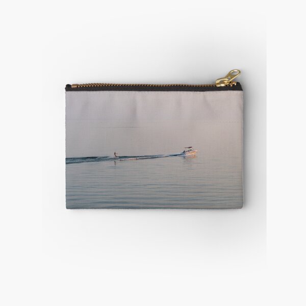 Item preview, Water Skiing Fun on Serene Dusk Sea designed and sold by Georgia Mizuleva.