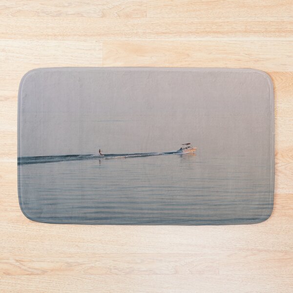 Item preview, Water Skiing Fun on Serene Dusk Sea designed and sold by Georgia Mizuleva.