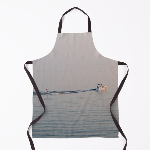 Item preview, Water Skiing Fun on Serene Dusk Sea designed and sold by Georgia Mizuleva.