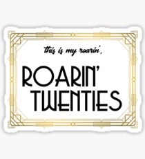 Roaring Twenties Sticker