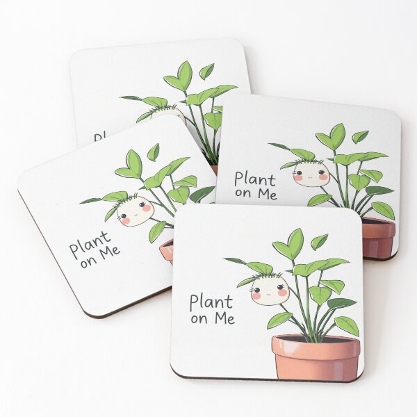 Item preview, Plant on me - pun designed and sold by Vintage Designs +.
