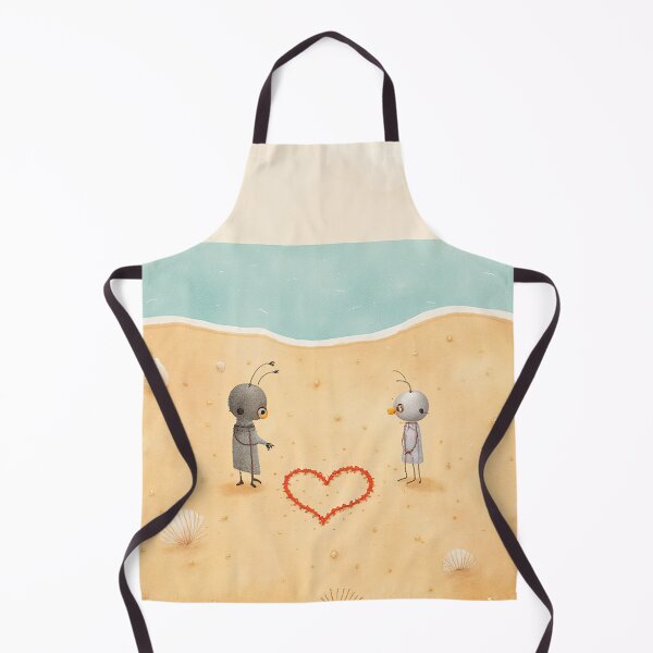Item preview, Beachside Love – Ants in the Sand designed and sold by Whimsical Hug.