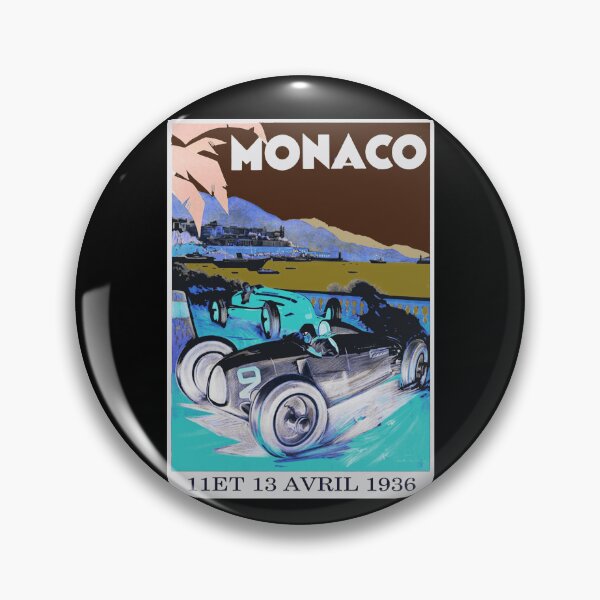 Item preview, 1936 Monaco Grand Prix Racing Night Show Monaco Track Gifts designed and sold by RyanTee-Awesome.