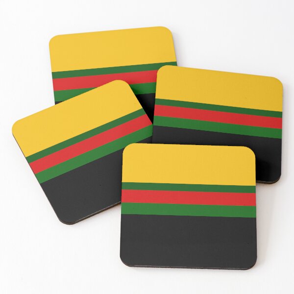 Item preview, Yellow Green Red Black Colors Design  designed and sold by PatternTitan.