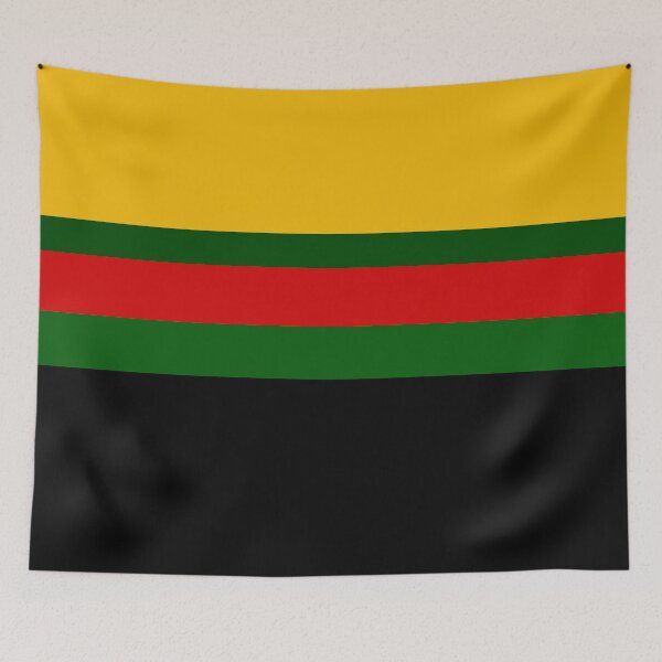 Item preview, Yellow Green Red Black Colors Design  designed and sold by PatternTitan.