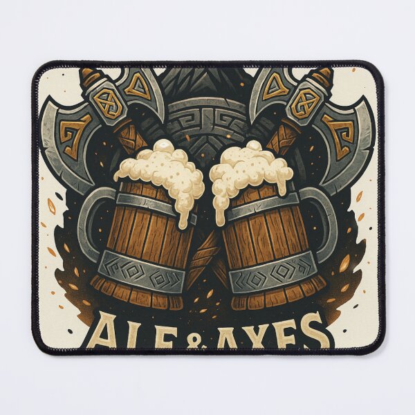 Item preview, Ale and Axes designed and sold by Legendary Loot.