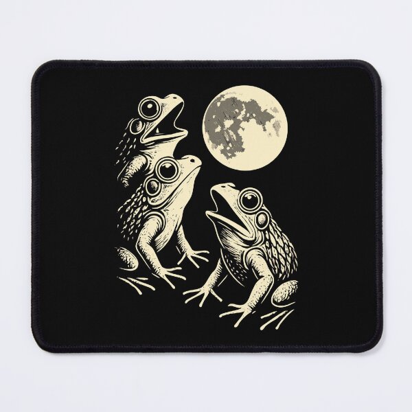 Item preview, Frogs Howling To Moon Wichy Mystical Toad designed and sold by Blok45.