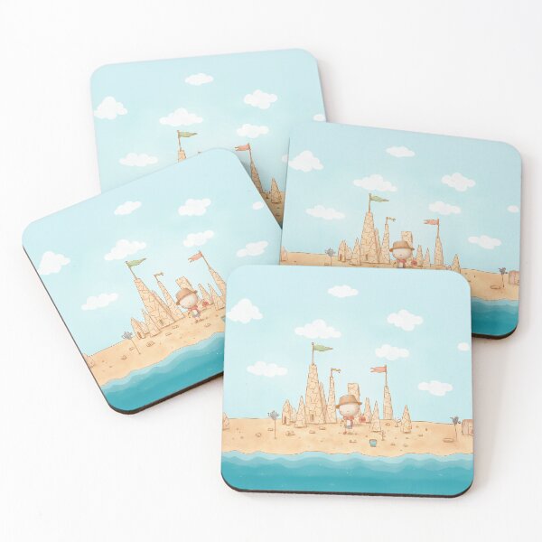 Item preview, Castle Builder – Seaside Joy designed and sold by Whimsical Hug.