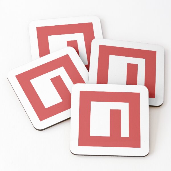 Item preview, npm logo: square - n - red designed and sold by hellkni9ht.