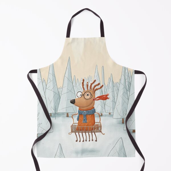 Item preview, Winter Flight – Reindeer with Style designed and sold by Whimsical Hug.