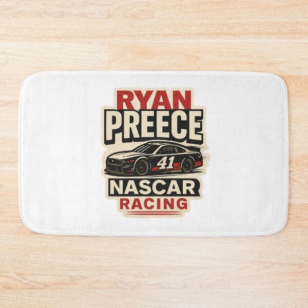 Item preview, Ryan Preece #41 NASCAR Racing Sticker – Bold Vintage Design for Motorsports Fans designed and sold by CosmicSplendor.
