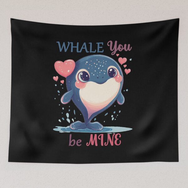 Item preview, Whale you be Mine designed and sold by Joyfulbits.