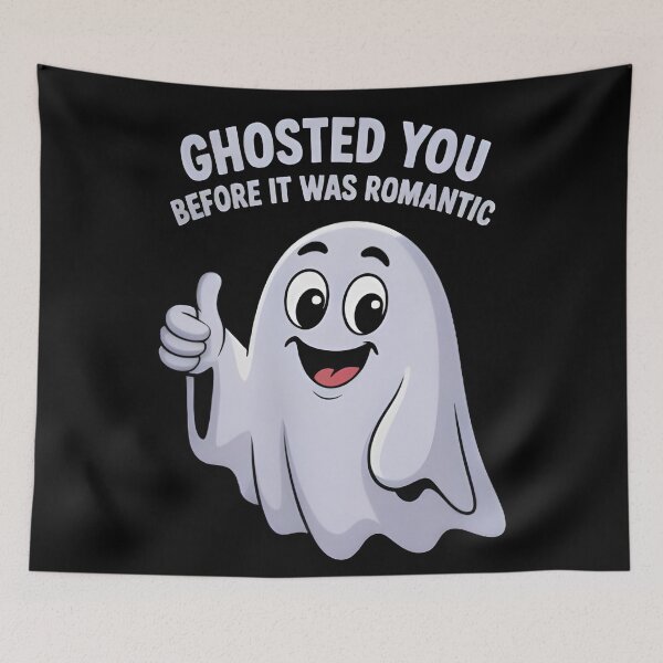 Item preview, Ace Memes Ghosted You Before It Was Romantic designed and sold by Uglyandcute.