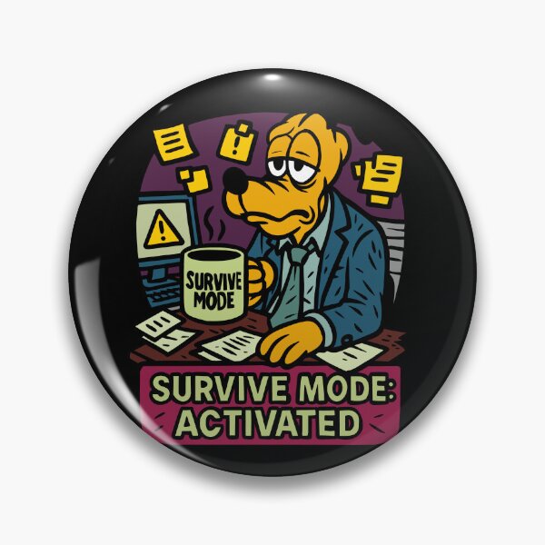 Item preview, Survivor mode activated designed and sold by UnicornDreamers.