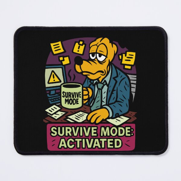 Item preview, Survivor mode activated designed and sold by UnicornDreamers.