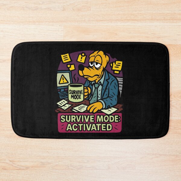 Item preview, Survivor mode activated designed and sold by UnicornDreamers.