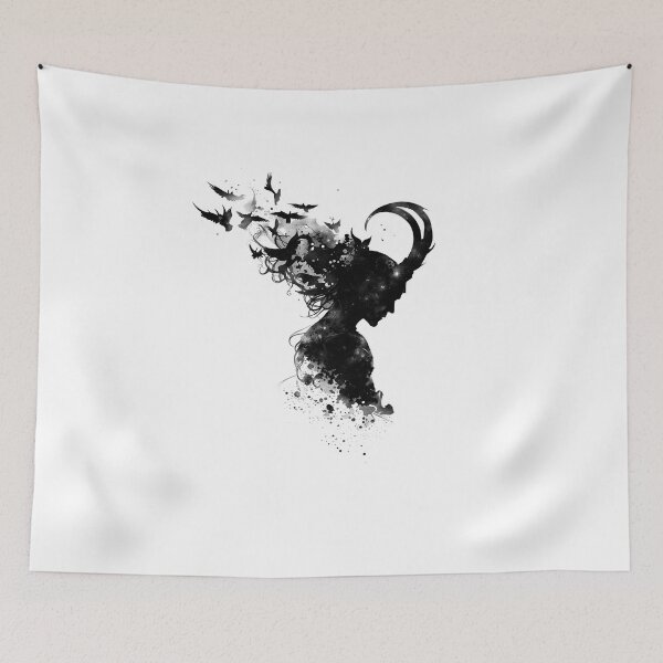 Item preview, Loki, Norse God of Mischief and Trickery designed and sold by ManateeMerchy.