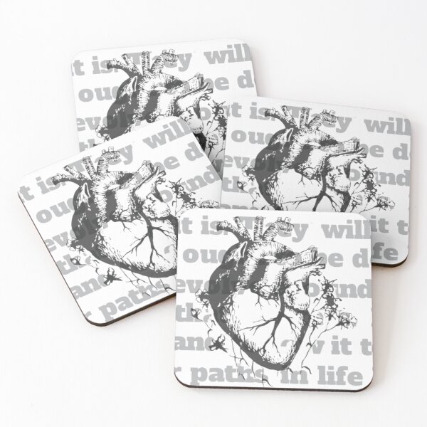 Item preview, heart sketch with wordings designed and sold by willowisles.