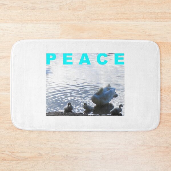 Item preview, Family Swan early in the morning in peace designed and sold by ZoffArt-Shop.
