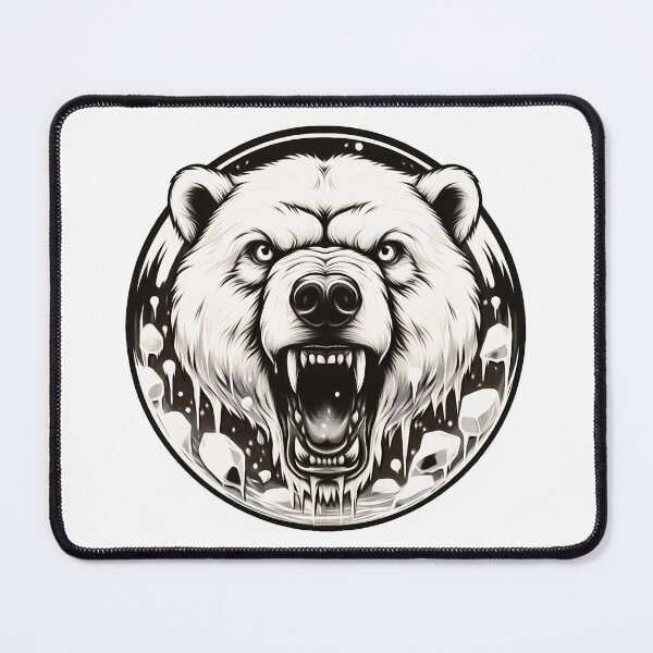 Item preview, Raging polar bear designed and sold by Telrandir.