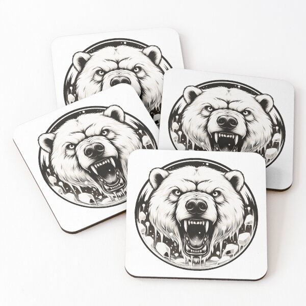 Item preview, Raging polar bear designed and sold by Telrandir.