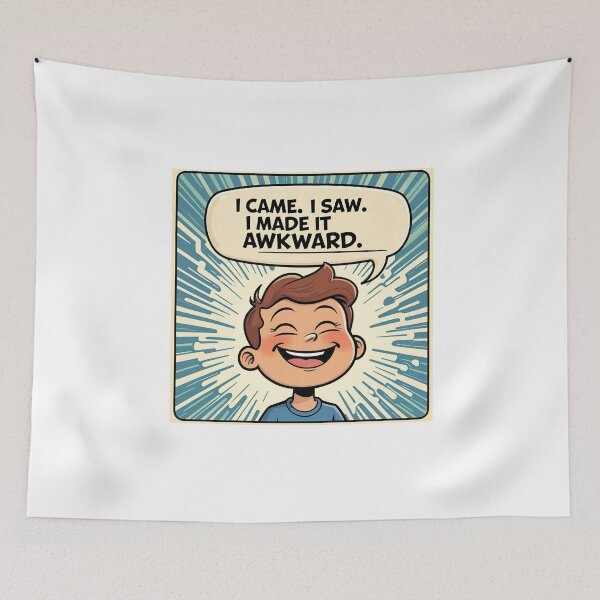 Item preview, I Came. I Saw. I Made It Awkward. designed and sold by omefat11.