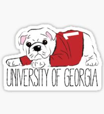 UGA Bulldog Sticker