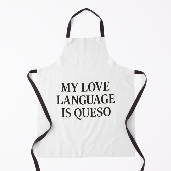 Item preview, My Love Language Is Queso | Funny Food & Romance Design designed and sold by astersgraphics.