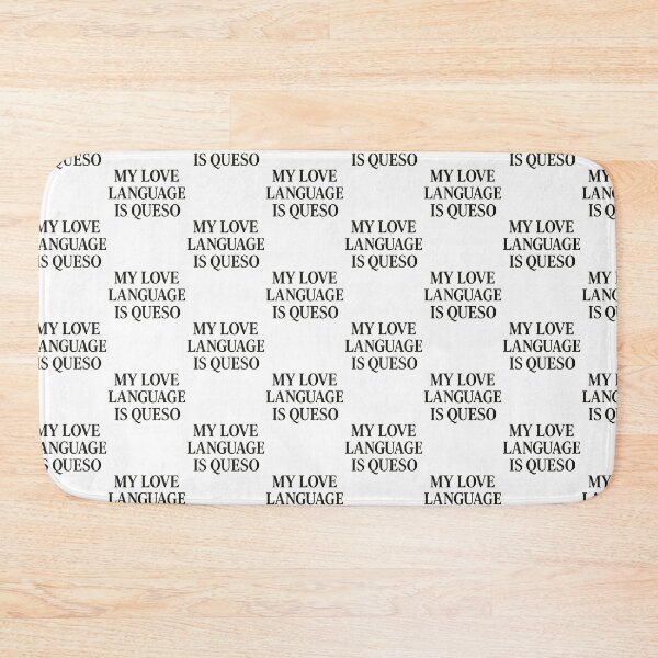Item preview, My Love Language Is Queso | Funny Food & Romance Design designed and sold by astersgraphics.