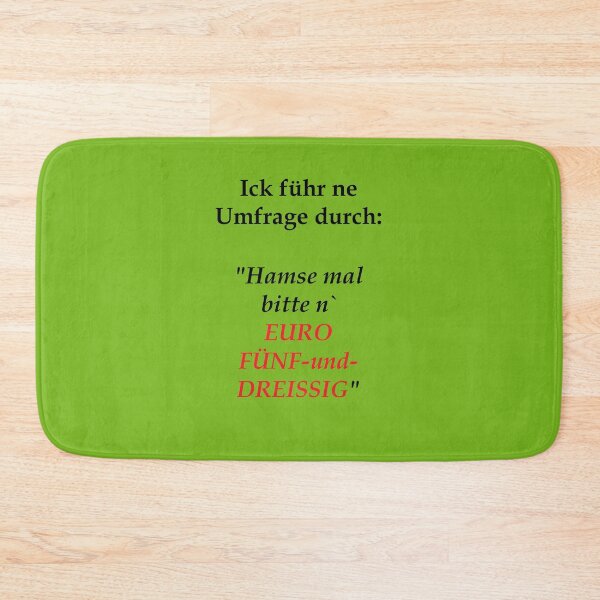 Artikelvorschau, Art by Mike Umfrage: hanse mal 1,35 EURO lustiger Spruch auf T-Shirt für Punker Freunde entworfen und verkauft von allartbymike.