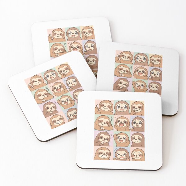 Item preview, Perezoso Lindo meme de cumpleaños viral kawaii regalo navidad feliz animal designed and sold by CheeseBlueprint.