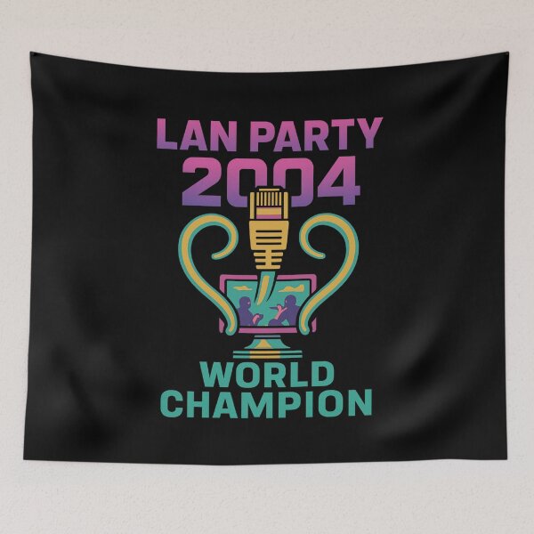 Item preview, "LAN Party 2004 World Champion" – Ethernet Cable Trophy designed and sold by LAN-Lord.