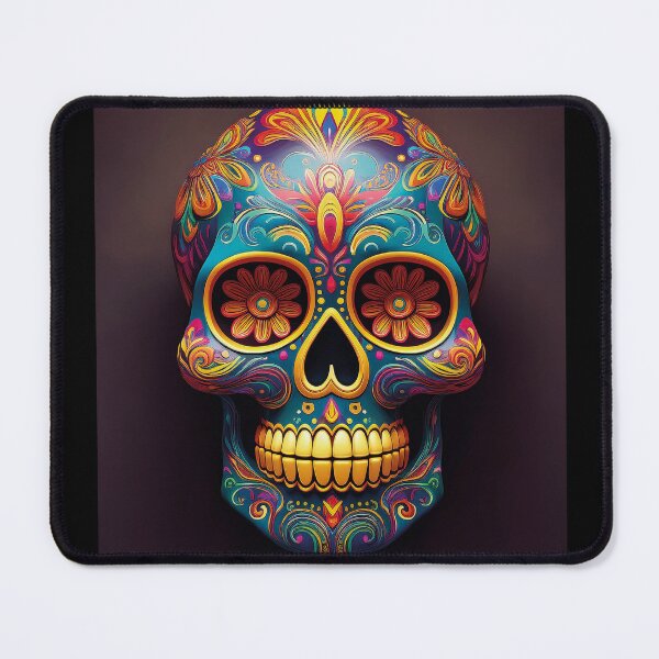 Item preview, Día de los Muertos - Painted Skull  designed and sold by Becky-Poppins.