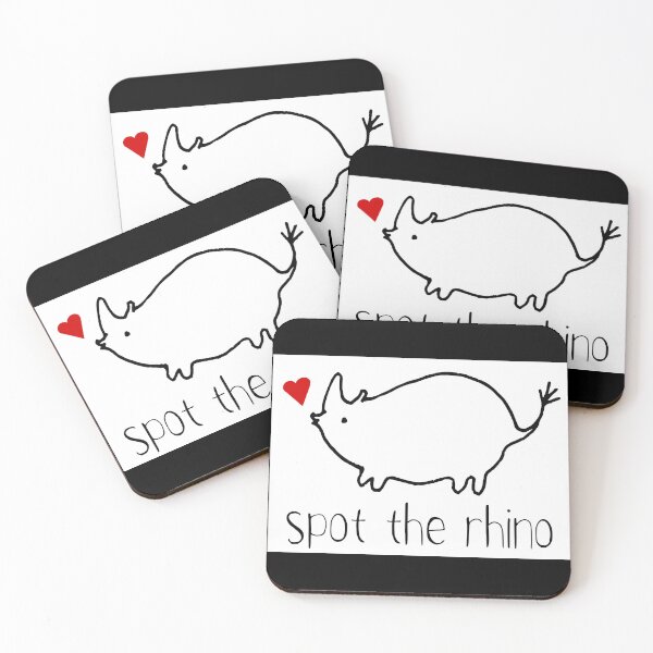 Item preview, SPOT THE RHINO 5 designed and sold by Marni Scofidio Desi9ns.