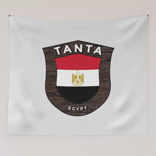 Item preview, Tanta Egypt Emblem Flag designed and sold by World Designs.