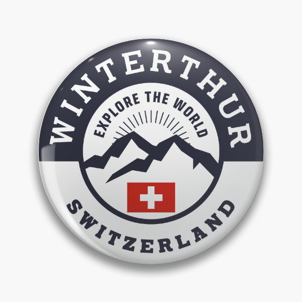 Item preview, Winterthur Switzerland Black and White Crest designed and sold by World Designs.