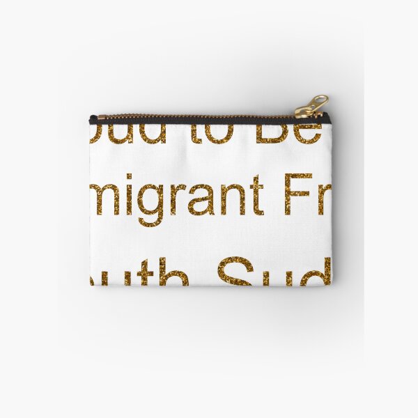 Item preview, PROUD TO BE AN IMMIGRANT FROM SOUTH SUDAN SEQUIN designed and sold by TheIconSmith.