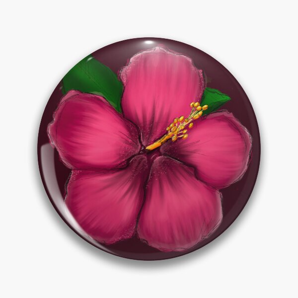 Item preview, Hibiscus écarlate – Fleur de feu designed and sold by Le-Geai.