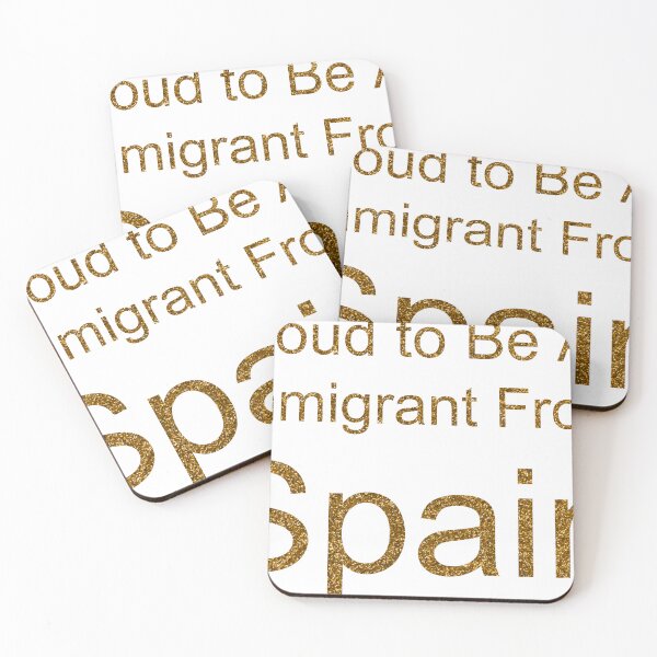 Item preview, PROUD TO BE AN IMMIGRANT FROM SPAIN SEQUIN designed and sold by TheIconSmith.
