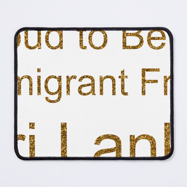 Item preview, PROUD TO BE AN IMMIGRANT FROM SRI LANKA SEQUIN designed and sold by TheIconSmith.