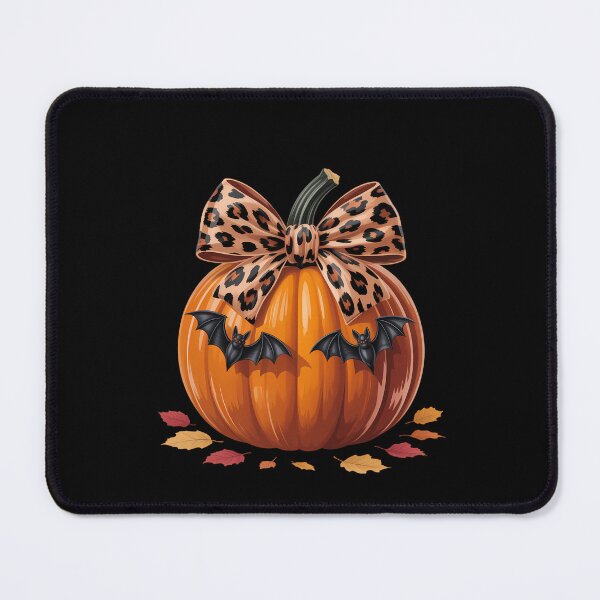 Item preview, Coquette Bow Leopard Pumpkin Thanksgiving Rustic Fall designed and sold by DeadlockCrew.