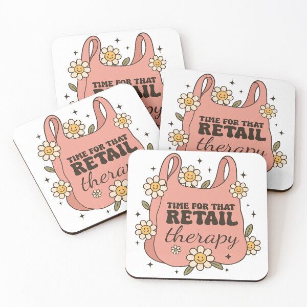 Item preview, Time for That Retail Therapy – Fun Self-Care Shopping Quote designed and sold by artcultreone.