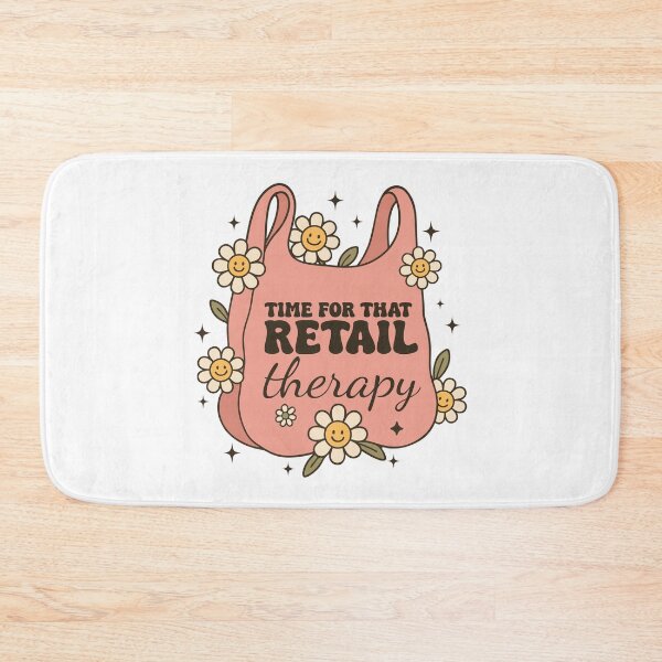 Item preview, Time for That Retail Therapy – Fun Self-Care Shopping Quote designed and sold by artcultreone.