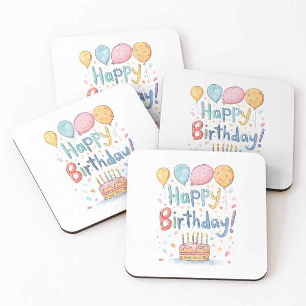 Item preview, Happy Birthday Greeting Card designed and sold by Blurbean.