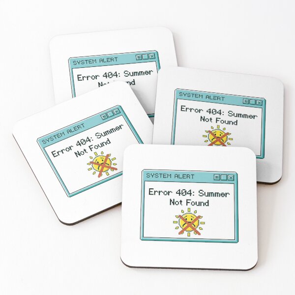 Item preview, Error 404: Summer Not Found Funny IT student designed and sold by MotivaChic.