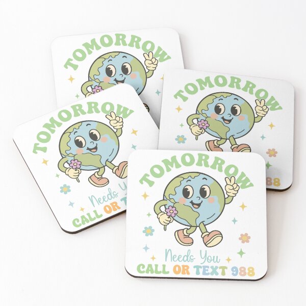 Item preview, Tomorrow Needs You – Call or Text 988 Mental Health Support designed and sold by artcultreone.