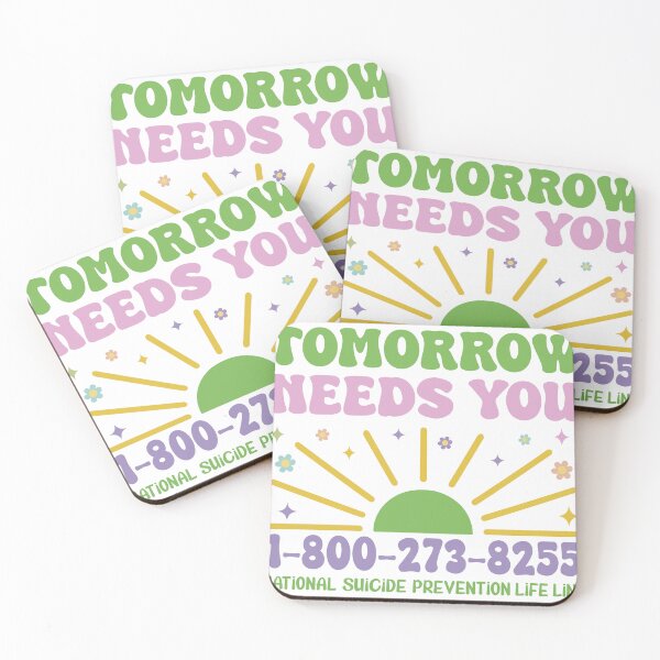 Item preview, Tomorrow Needs You – Mental Health Awareness Message designed and sold by artcultreone.