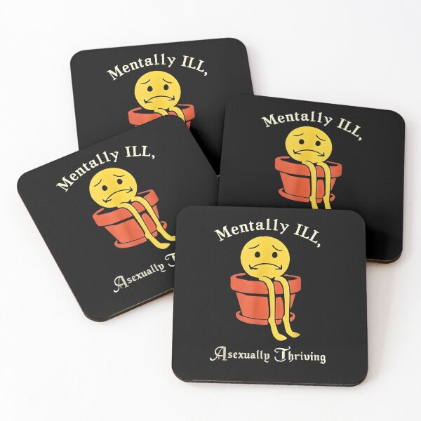 Item preview, Ace Memes Mentally Ill, Asexually Thriving designed and sold by Uglyandcute.