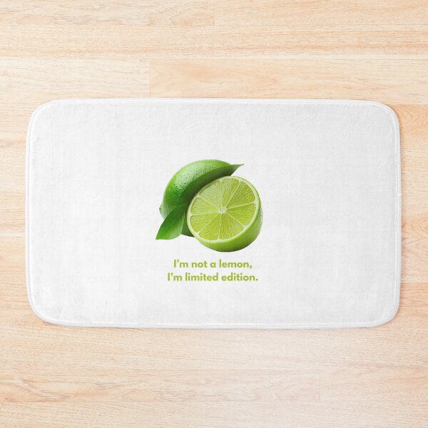 Item preview, I’m Not a Lemon – Funny Lime Quote Design designed and sold by Darius Bocos.